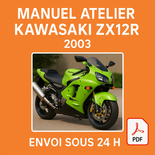 Manuel atelier kawasaki zx12r - manuel,