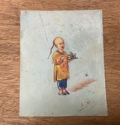 Petite peinture miniature - petite,