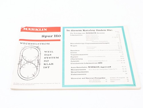 Catalogue märklin échelle - échelle, h0