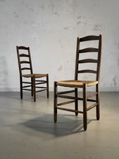1960 2 CHAISES MODERNISTE ART