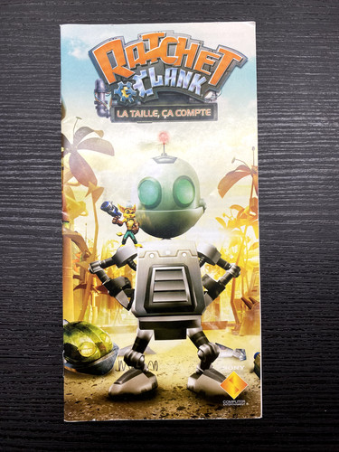 Notice seule ratchet clank - &,