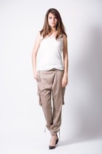 pantalon treillis fluide NUE 19.04 paul Taille 42 fr i46 NEUF ÉTIQUETTE val 240€