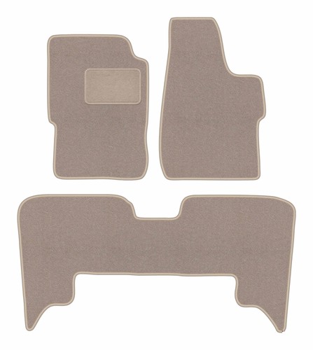 Tapis sol velours beige - tapis,