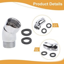 Adaptateur mural coude douche