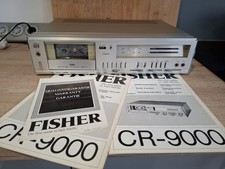TAPE DECK Fisher CR-9000 Platine Cassette Vintage