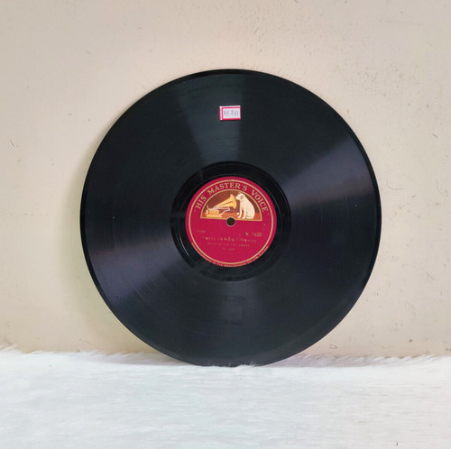 Disque gramophone vintage hmv - vintage,