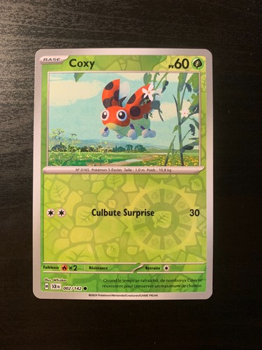 Carte pokémon reverse coxy - carte,