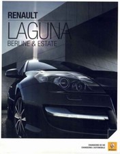 Catalogue Brochure RENAULT Laguna / Estate 10/2013 France