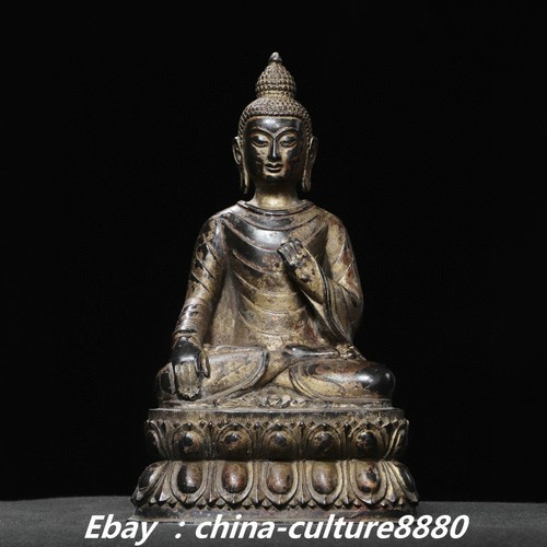 Old tibet pure bronze - 11.4",