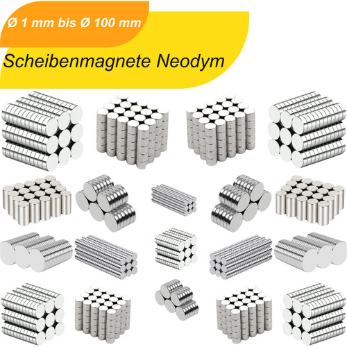 Aimant néodyme 2x1 - ,, 5x2