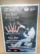 Elvis Presley Night Comeback Special Original Affiches Avellino 1 Mai 1998 Kiwi
