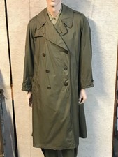 Trench Coat, Officier US WW2, daté 1944, taille 40R, Ardennes, Allemagne.