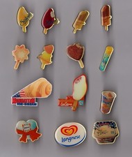 lot de 14 pin's alimentation /