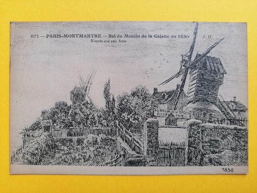 Gravure dessin eau forte - gravure,
