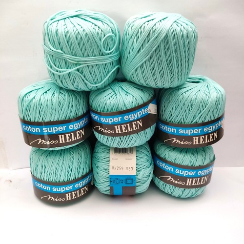 Lot pelotes coton super - 8,