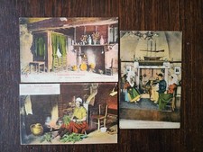 3 Cpa La Normandie Pittoresque - Intérieurs Normands (1)