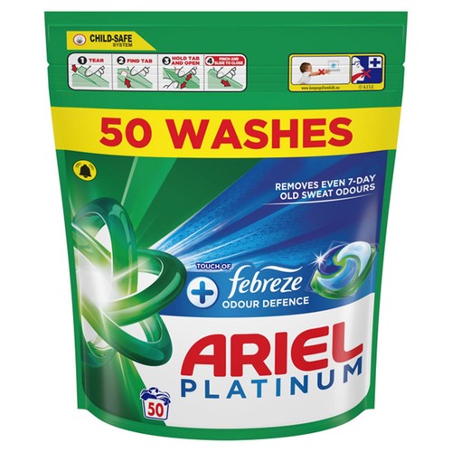 Ariel platinum pods febreze - ariel,