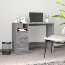 Bureau avec Tiroirs 102x50x76 cm Bois d'Ingénierie Maison Multicolore vidaXL