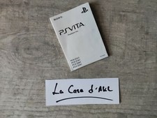 Plutôt rare, notice de carte mémoire / memory card Playstation Vita PSVITA