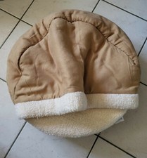 Panier Lit Couchage Rond pour Chat/Chien Animaux Domestique 