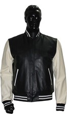 Veste en cuir véritable