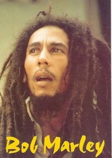 Carte Postale Postcard Chanteur BOB MARLEY