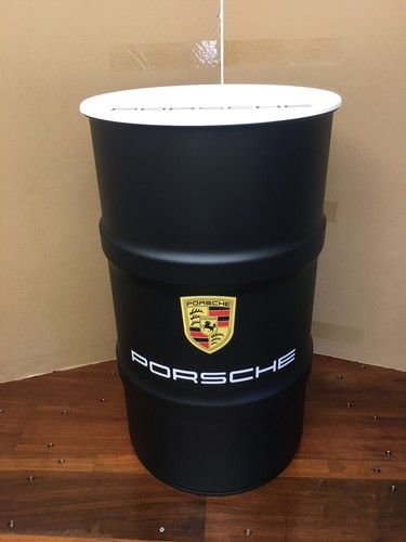 Baril déco porsche - métal, 60