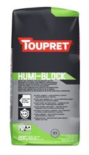 Enduit poudre humiblock bloque et prévient l' humidité 20kg TOUPRET