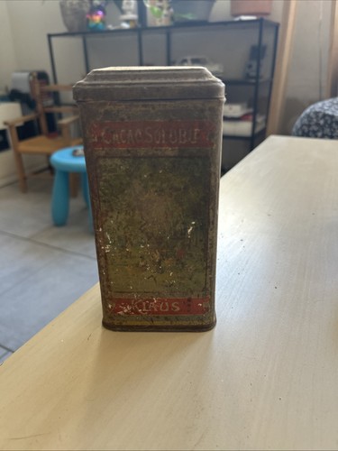 Ancienne boîte cacao soluble - ancienne,