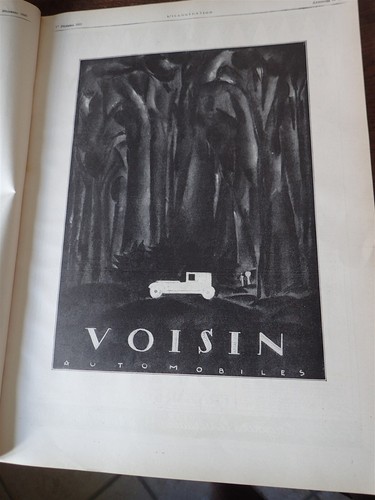Voisin automobile publicité - ,