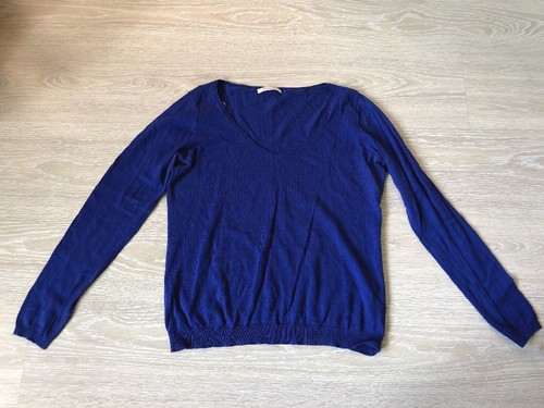 Pull bleu foncé 42 - pull,