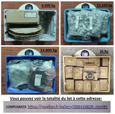 Gros Lot de 65 Kg de COMPOSANTS ÉLECTRONIQUES NEUFS - DESTOCKAGE