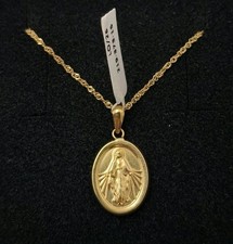 Pendentif Et Chaîne En Or 18K