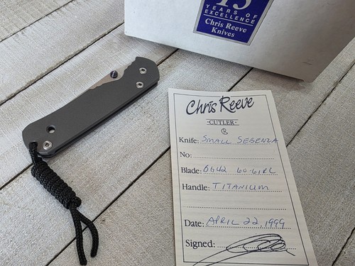 Chris reeve knives regular - reeve,