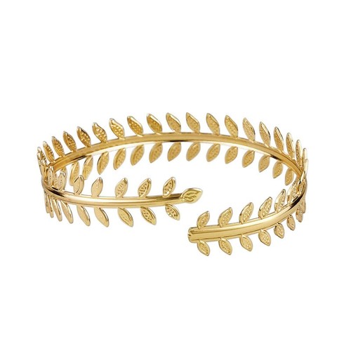 Bague motif feuille