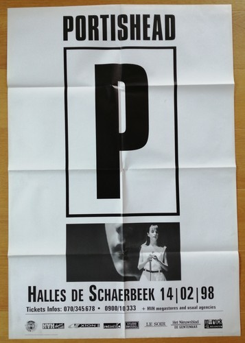 Portishead affiche concert - portishead,