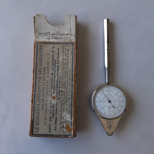 Curvimètre ancien cadran - ancien,