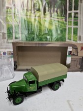 1/43e Ixo Camion Citroën P 45 de 1946 avec plateau vert bâche (MEYER sur porte)