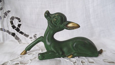 Ancienne statuette Biche Faon