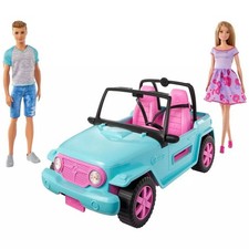 BARBIE ET KEN BEACH CRUISER ET ACCESSOIRES 