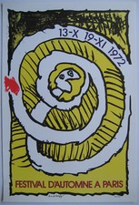 ALECHINSKY PIERRE AFFICHE EN