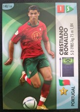 RARE CRISTIANO RONALDO ROOKIE NEW CARD CARTE PANINI GOAAAL! WORLD CUP 2006 #140