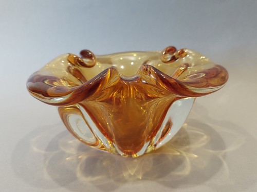 Beau cendrier vase verre - vase,