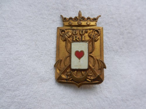 Insigne militaire - militaire, 60°