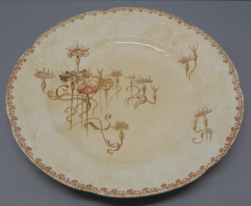 Ancien plat rond - ancien,
