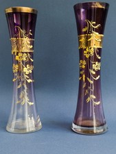 Paire de petits vases à
