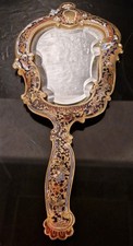 MIROIR XIX ème FACE A MAIN