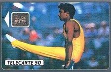 championnat du monde de gymnastique paris 1992 cheval d'arcon