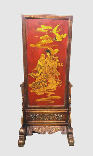 Paravent chinois double face - double,