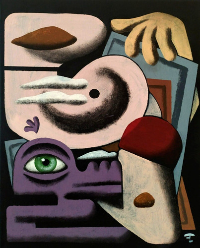 Art contemporain tableau